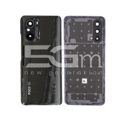 Rear Cover Night Black Xiaomi Poco F3 (PULLED)