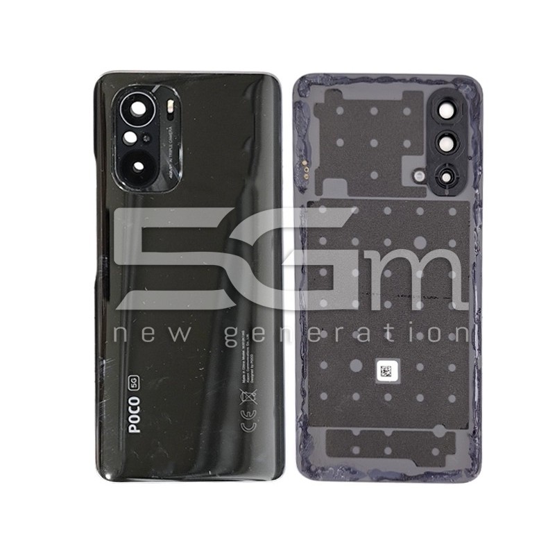 Rear Cover Night Black Xiaomi Poco F3 (PULLED)
