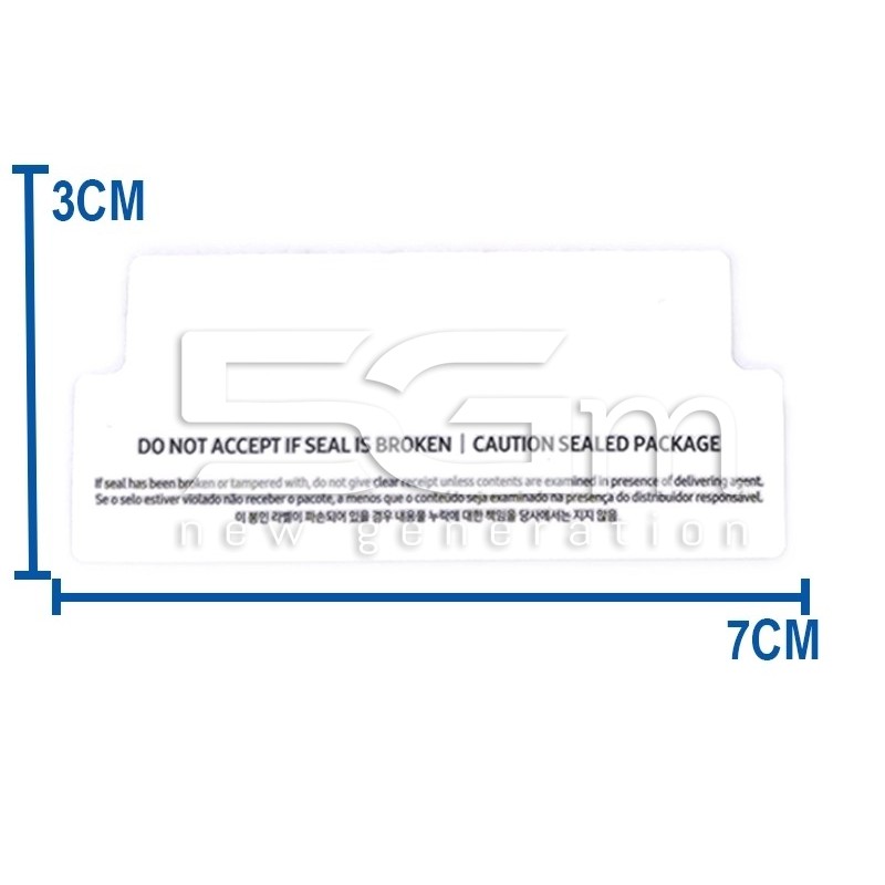 Warranty Seal Sticker for Smartphone (10pcs) 7x3cm | 5G-M.com
