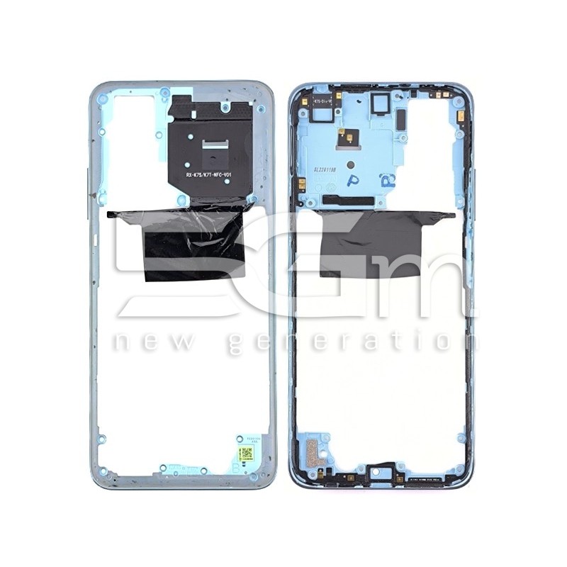 Middle Frame Star Blue Xiaomi Redmi Note 11 4G (PULLED)