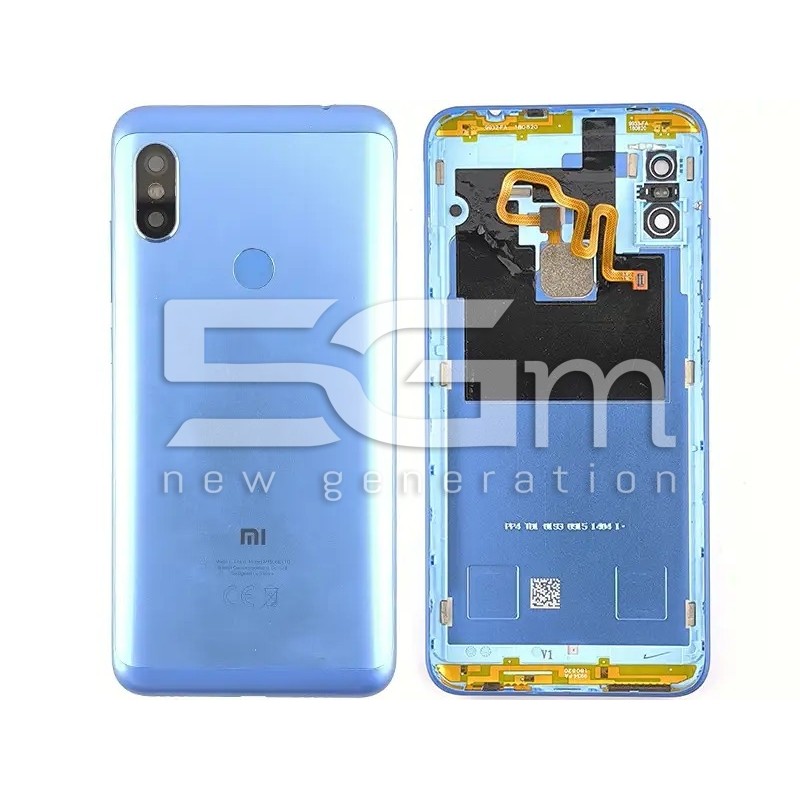 Rear Cover Blue Xiaomi Redmi Note 6 Pro (PULLED)