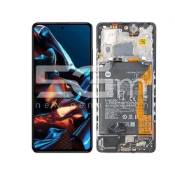 LCD + Batteria + Frame Full Parts Black Xiaomi Poco X5 Pro 5G (PULLED)