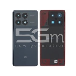 Rear Cover Black Xiaomi Poco X6 Pro No Logo