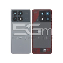 Rear Cover Gray Xiaomi Poco X6 Pro No Logo