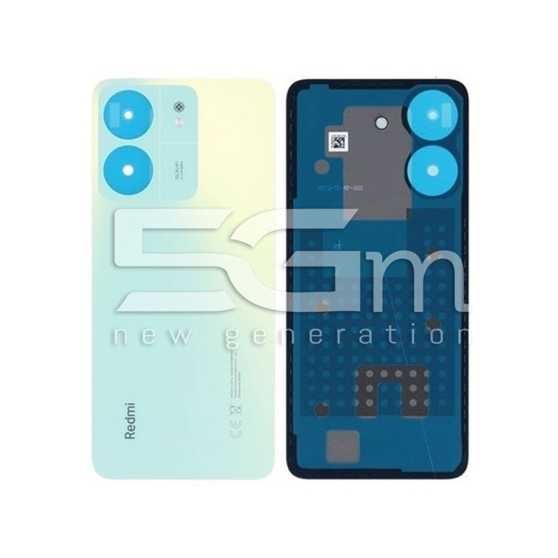 Retro Cover Clover Green Xiaomi Redmi 13C 4G (Ori)