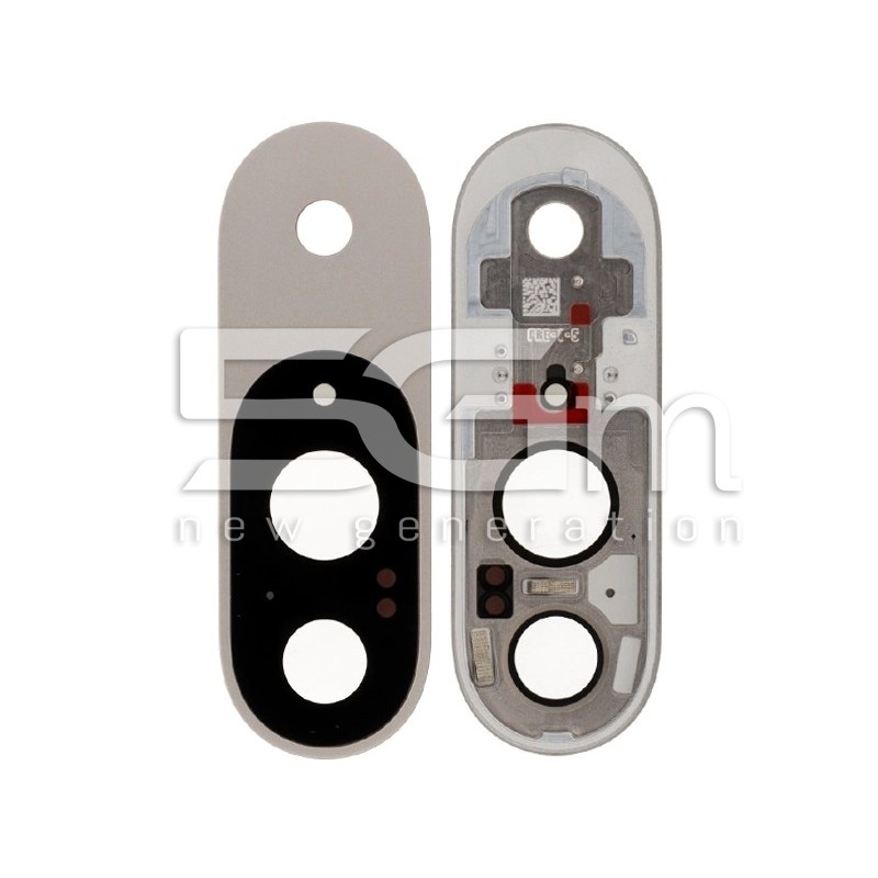 Vetrino Camera Posteriore + Frame Porcelain Google Pixel 9