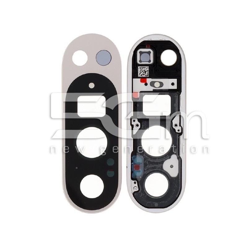 Rear Camera Lens + Frame Porcelain Google Pixel 9 Pro