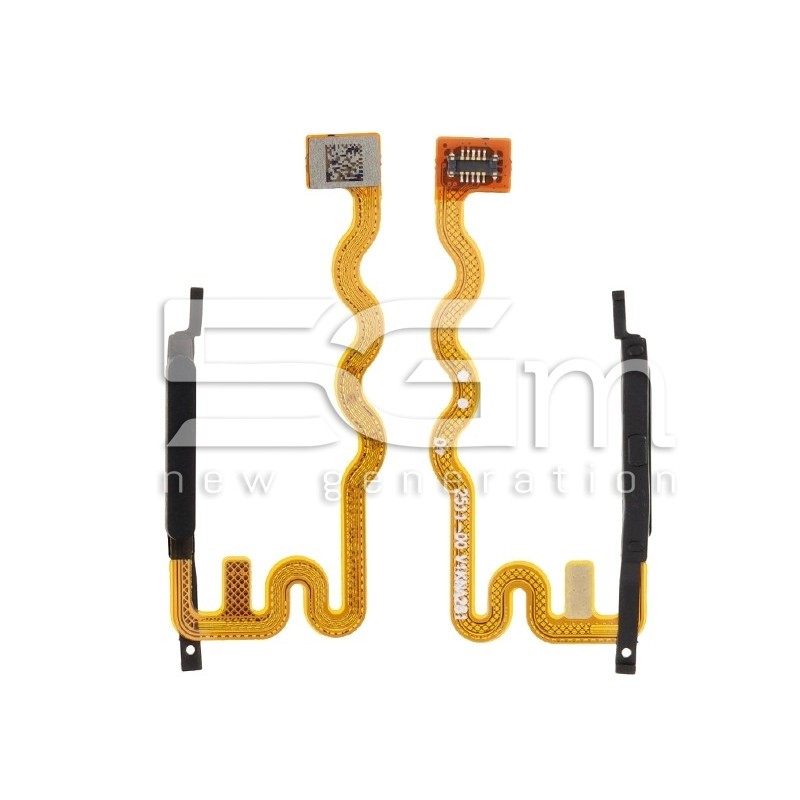 Fingerprint Flex Cable Matte Charcoal Moto G24