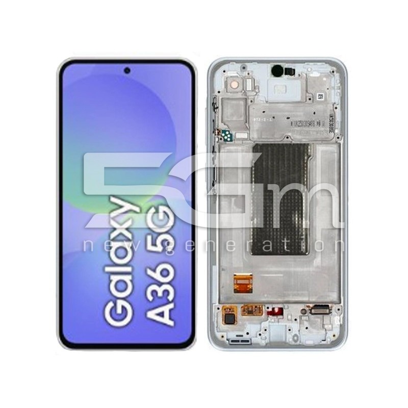 Display Touch + Frame Awesome White Samsung SM-A366 A36 5G Ori
