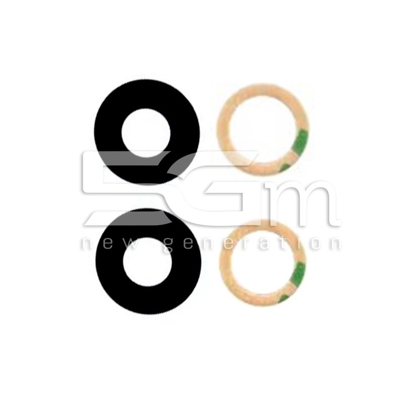 Vetrino Camera Posteriore Nero iPhone 14 - iPhone 14 Plus (Colore Pari all'Ori)