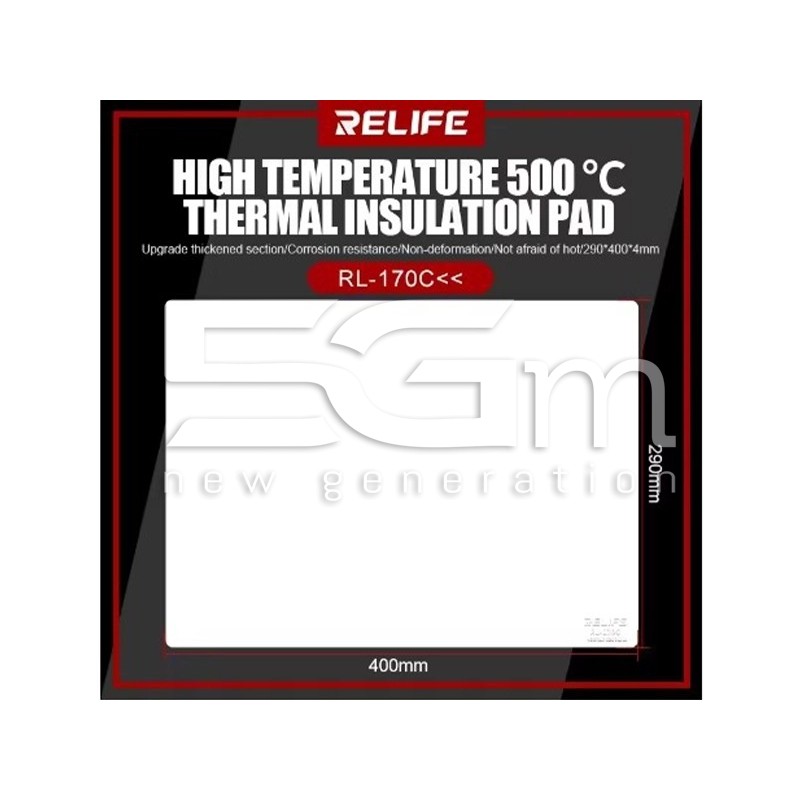 RELIFE RL-170C Tappetino Isolante Resistente Ad Alte Temperature