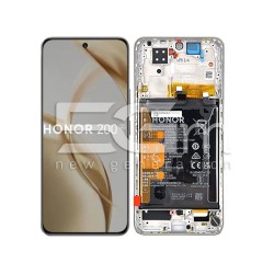 LCD + Batteria + Frame White Honor 200 5G (Ori)