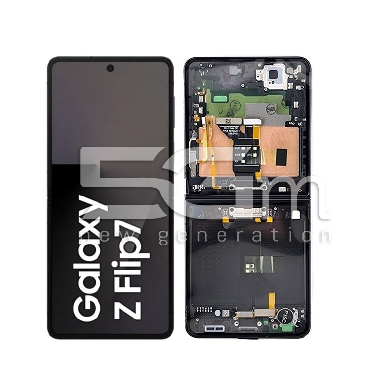 Display Touch + Frame Nero Samsung SM-F766 Galaxy Z Flip 7 5G (Ori)