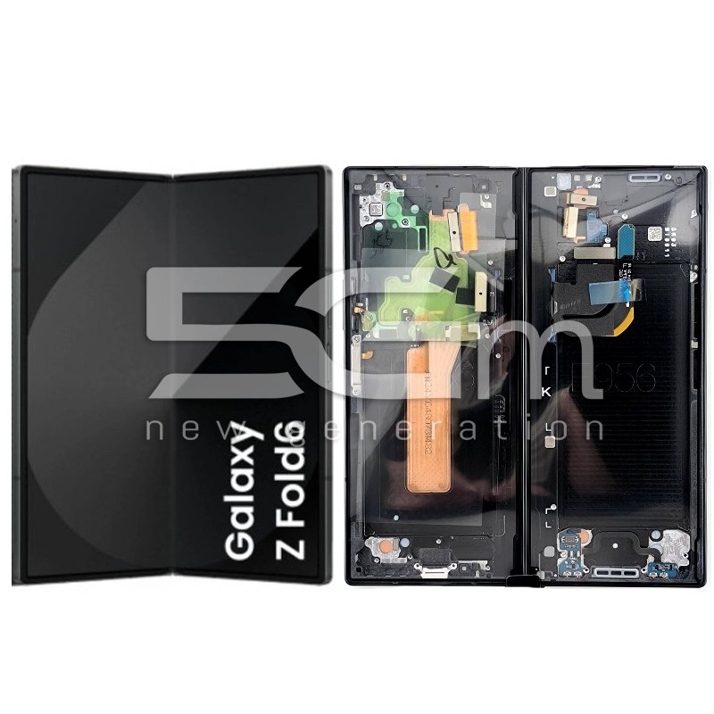 Display Touch + Frame Black Samsung SM-F956 Fold6 (Ori)