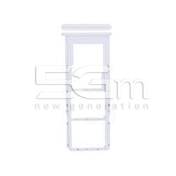Supporto Sim Card Bianco Samsung SM-A047 A04s Ori