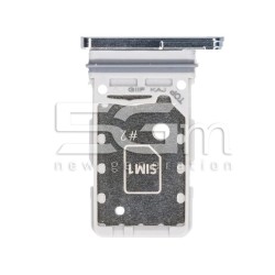 Supporto Dual Sim Card Phantom Silver Samsung SM-G998 S21 Ultra 5G