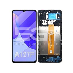 Ecra Tatil + Chassi Preto Samsung SM-A127 A12 (IPS)
