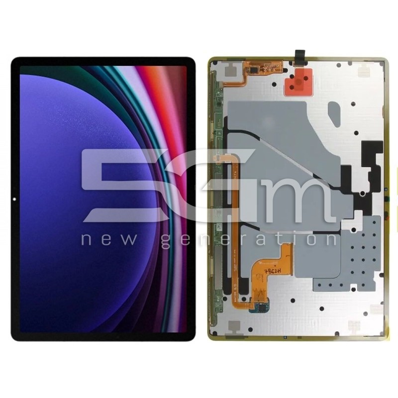 Display Touch + Frame Black Samsung SM-X816 Tab S9+ 5G (Ori)
