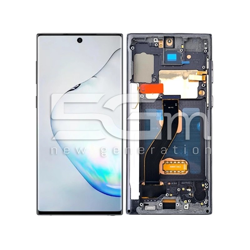 Display Touch Aura Black + Frame Samsung SM-N970 Note 10 (OLED)