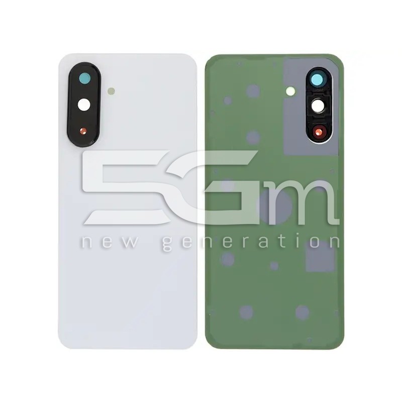 Retro Cover Bianco Samsung SM-A366 A36 5G No Logo