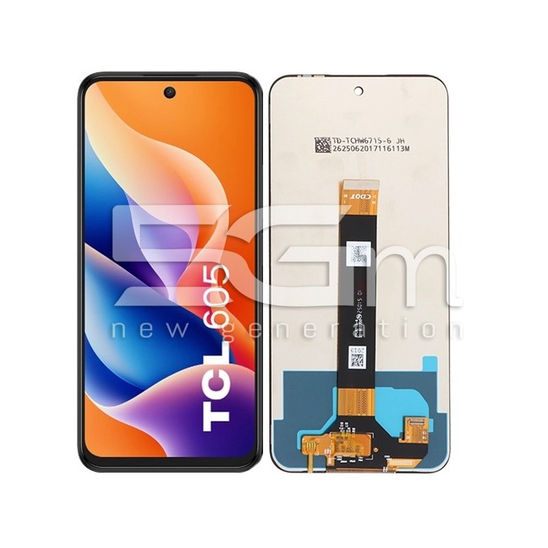 Display Touch Black TCL 605 No Frame (PULLED)