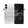 Rear Cover Titanium Silver Samsung SM-S937 S25 Edge (Ori)