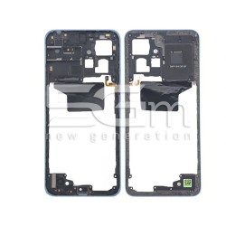 Middle Frame Ice Blue + Fingerprint Xiaomi Redmi Note 12 4G (PULLED)