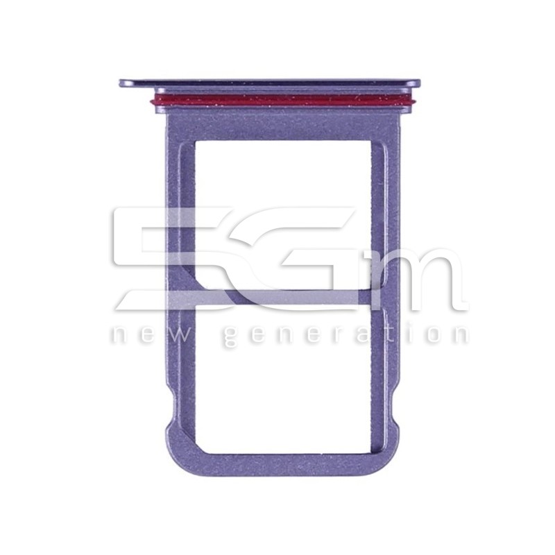 Supporto Sim Card + Micro SD Purple Huawei P20 Pro CLT-L09