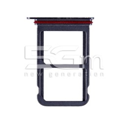 Sim Card + Micro SD Tray Black Huawei P20 Pro CLT-L09