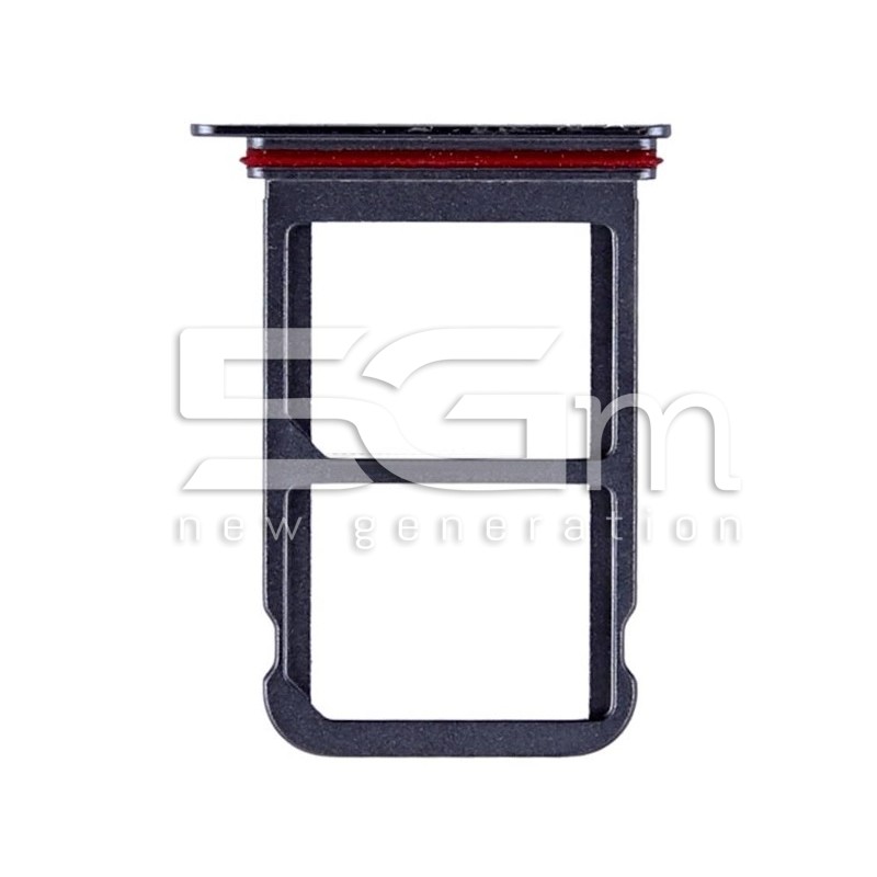 Supporto Sim Card + Micro SD Nero Huawei P20 Pro CLT-L09
