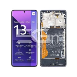 LCD + Batteria + Frame Levander Purple Xiaomi Redmi Note 13 Pro 4G (PULLED)