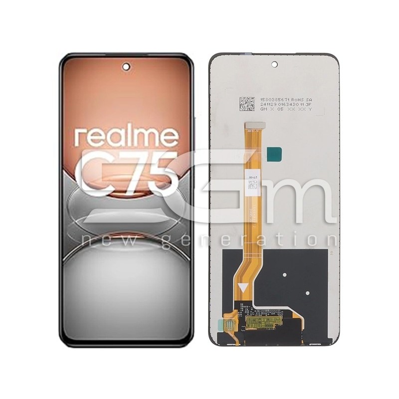 Display Touch Nero Realme C75 4G (IPS)