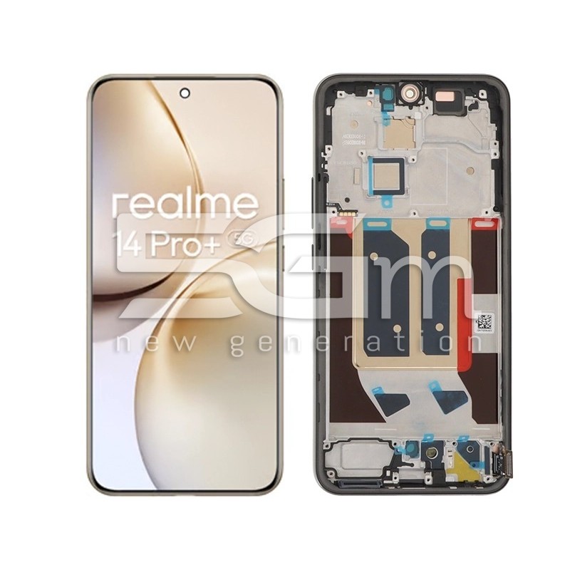Display Touch + Frame Suede Gray Realme 14 Pro+ (PULLED)