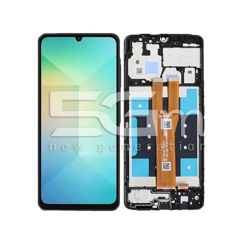 Display Touch + Frame Nero Samsung SM-A065 A06 (IPS)