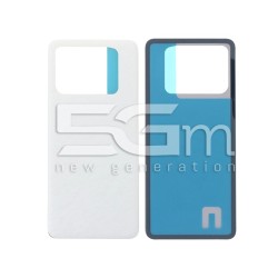 Rear Cover White Xiaomi Poco F6 Pro (No Logo)