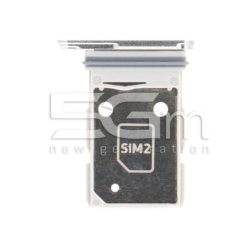 Dual Sim Card Tray Silver Samsung SM-S937 S25 Edge