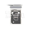 Dual Sim Card Tray Silver Samsung SM-S937 S25 Edge