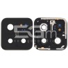 Rear Camera Lens + Frame Black Xiaomi 15