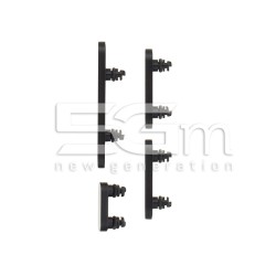 External Buttons Black iPhone 16e (4pcs)