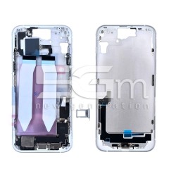 Middle Frame Full Parts Blue iPhone 15 Plus