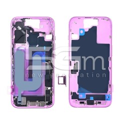 Middle Frame Full Parts Pink iPhone 16