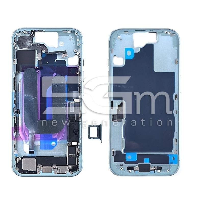 Middle Frame Full Parts Green iPhone 16
