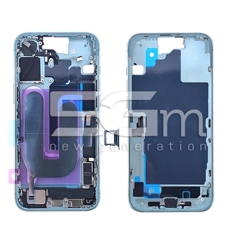 Middle Frame Full Parts Green iPhone 16 Plus