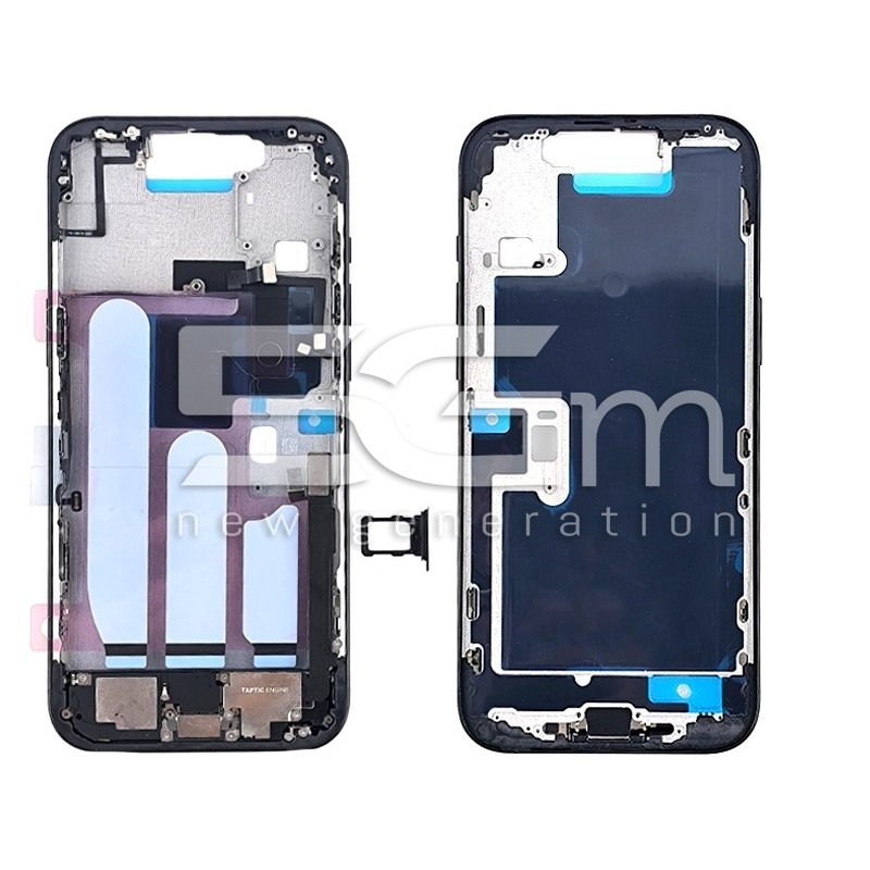 Middle Frame Full Parts Black iPhone 16 Pro Max