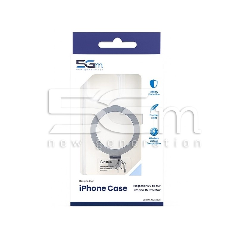 Case Slim Magsafe N56 + Ring Holder iPhone 15 Pro Max