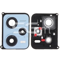 Vetrini Camera Posteriore + Frame Sky Blue Xiaomi Redmi Note 12 Pro+ 5G