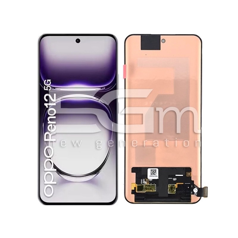 Display Touch Black OPPO Reno12 5G TM Version (PULLED)