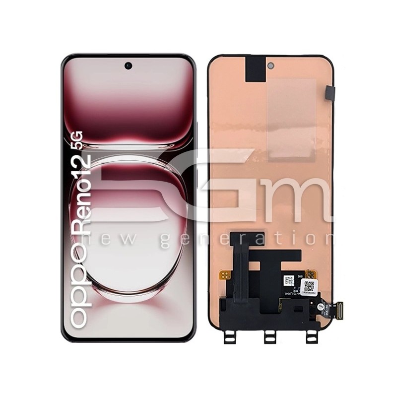 Display Touch Black OPPO Reno12 5G BOE Version (PULLED)
