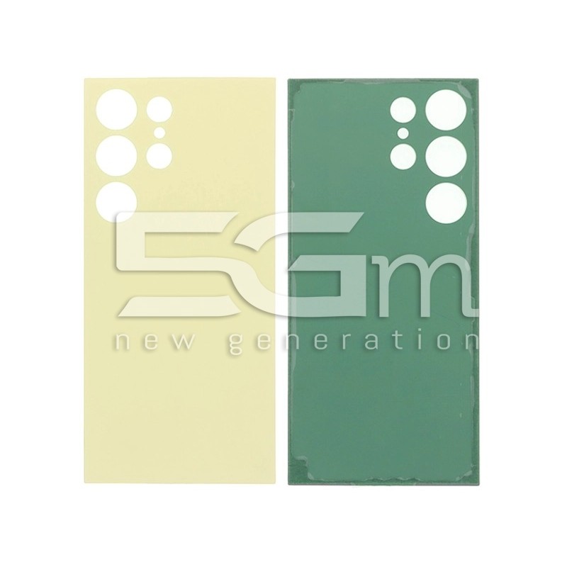 Retro Cover Titanium Yellow + Adesivo Samsung SM-S928 S24 Ultra 5G No Logo