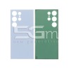 Rear Cover Titanium Blue + Adhesive Samsung SM-S928 S24 Ultra 5G (No Logo)